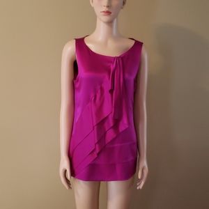DVF silk blouse size 6